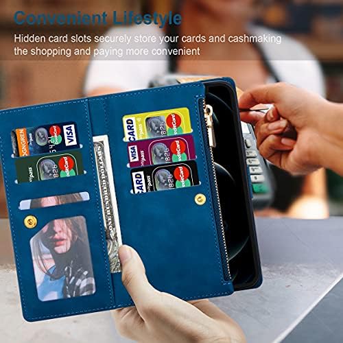 Caixa de telefone para Samsung Galaxy S20 Plus S20+ 5G Tampa da carteira com tela de vidro temperado