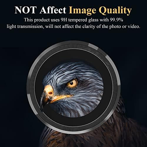 YWXTW para Samsung Galaxy A34/A14 5G Lente Câmera Protetor, Câmera de vidro de vidro temperado Tampa de lente