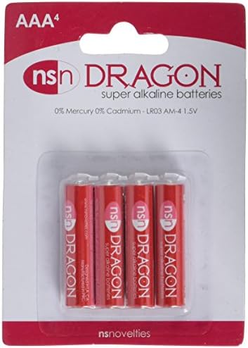 NS Novelies Dragon Alcaline Vibrator, AAA