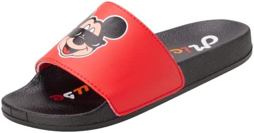 Sandálias de Mickey Mouse de meninos da Disney - slides deslizantes