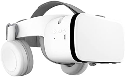 Fone de ouvido nuopaiplus vr, 3D VR Glasses Bluetooth VR Capacete Virtual Reality Headset para smartphone smartphone