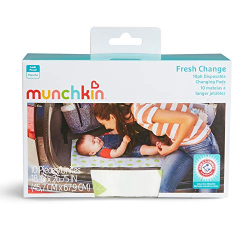MUNCHINK® Toss ™ Portable Disponable Bolde de fraldas, 5 pacote e alterações descartáveis, 10 pacote