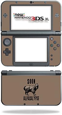 MightySkins Skin Compatível com Nintendo 3DS XL - Alpacalypse | Tampa protetora, durável e exclusiva