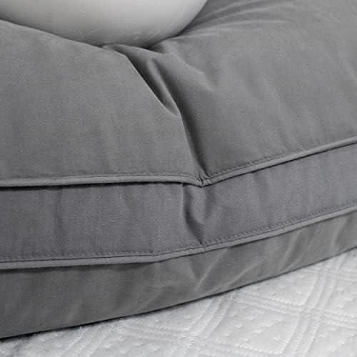 Aikoful Goose Feathers Down Pillow, travesseiro de cama king rei para dormir, tecido algodão