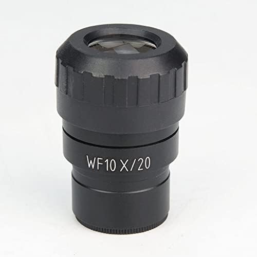 Acessórios para microscópio WF10X 20mm Dioptria de dioptria larga ângulo ocular angular 30 mm Tamanho