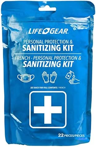 Kit de proteção pessoal e higienizador de vida vital
