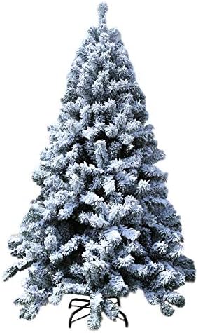 7,8 pés de neve artificial/árvore de natal em plena, decoração de férias de árvore de 240cm de 240cm com