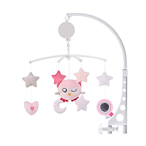 Berço de brinquedo Baby Cradle Mobile ° Rotativo Bell Musical 360 Portador Cama pendurada em casa Textiles