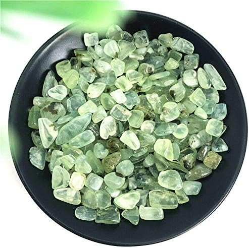 Binnanfang AC216 50G 7-9mm Natural Pré-Innito Verde Green Quartz Cristal de Cascalho Decoração Torgada