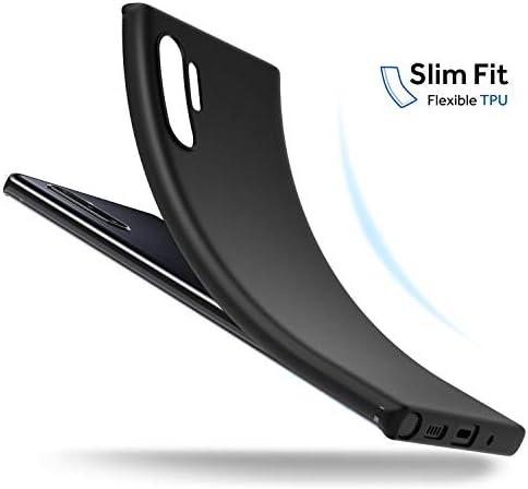 Dimik para Samsung Galaxy Note 10 Plus Caso, Ultra Thin Ultra Slim Fit Soft Silicone Acabamento fosco TPU Caixa