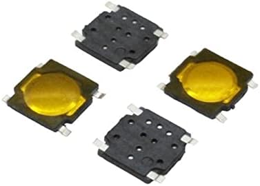 Zaahh Micro Switch 10pcs 4,5 * 4,5 * 0,55mm 4,5x4.5x 0,55mm 4,5x4.5x0,55mm botão tátil Tato Tato de 4 pinos Micro