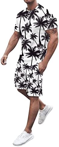 Tuxedo Nightgown Men's Sets Sleeve Summer Summer Short Shirts Impresso & Shorts 2 Peia Men Suits