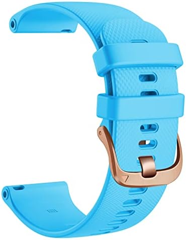 Cysue 18 20 22mm Smart Watch tiras oficiais para Garmin Venu 2 Silicone Wrist Belt para Garmin Venu