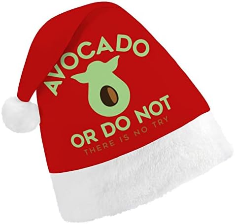 Abacate fofo chapéu de natal chapéus chapéus de natal decoração de árvore de férias decoração de férias para