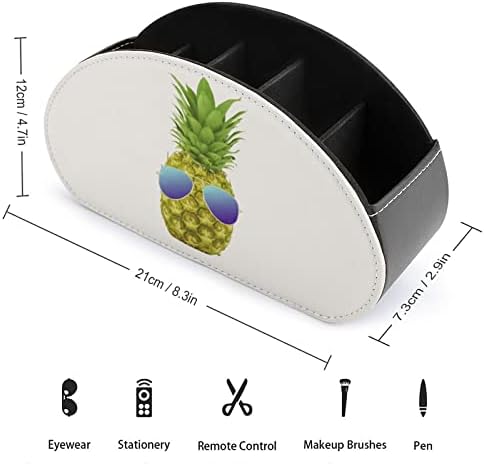 Cool Pineapple TV Controle Remote Titular Caixa de Armazenamento de Organizador Cosmetics Office Supplies