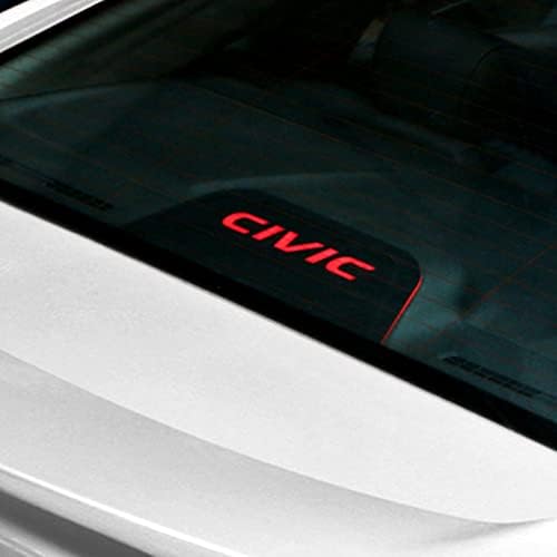 Jeyoda for Civic High Breke Light Sticker Acrílico Placa de Projeção Decalque Topo Tail Starters CAR