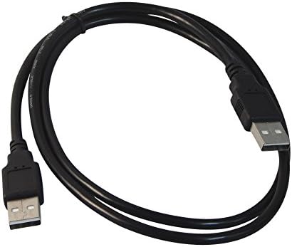 Seu armazenamento de cabos de 3 pés preto USB 2.0 de alta velocidade macho A para macho um cabo
