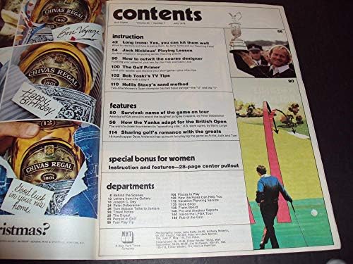 Golf Digest, julho de 1979, mulheres; Como jogar melhor e ficar ótimo