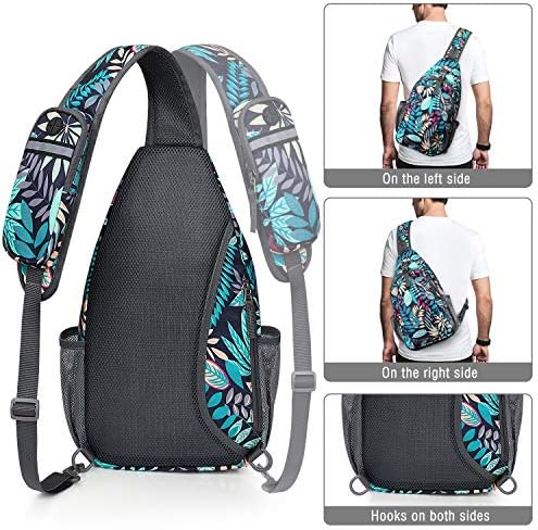 G4Free Sling Bag RFID bloqueando a mochila Sling Backpy Crossbody Backpack Daypack para viagens
