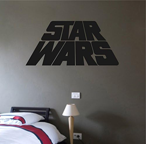 Decalque da parede do logotipo do Star Wars IK2211