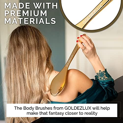 Goldezlux® Body Brush Handle long