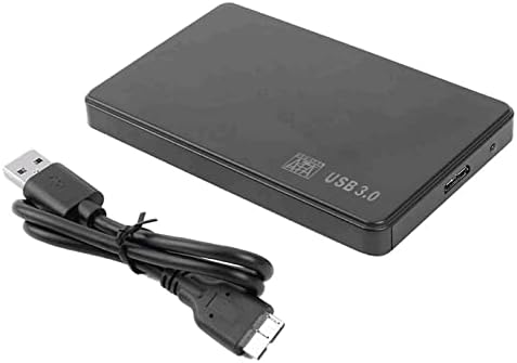 S5E5X 2,5-in USB 2.0 Gabinete de disco rígido externo sem ferramentas, SATA para discos rígidos