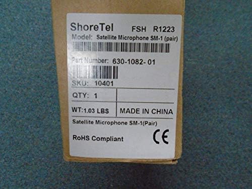 - Modelo ShoreTel Shorephone IP 655 - Microfone externo de satélite SM -1
