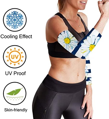 Mulheres UV Sun Protection Arm Mangas, mangas de resfriamento Escudo de capa de braço para homens Ciclismo
