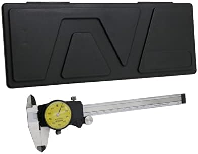 SMANNI 0-150 mm de medição métrica de medição de medição de dial de pinça vernier comprovante de choque Vernier