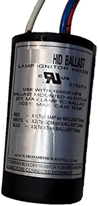 Produtos de iluminação do ferrismo Ignor de lâmpada de sódio de alta pressão | 1000 watts máx. | Para uso em luzes