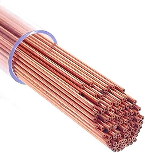 Goonsds Electrodo de cobre eletrodo de cobre eletrodo único kong zi 400mm 50pcs, diâmetro externo