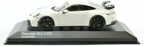 Minichamps x Hobbies Premium 2020 911 992 Carrera White GT3 1:43 Escala Diecast Car 413069218