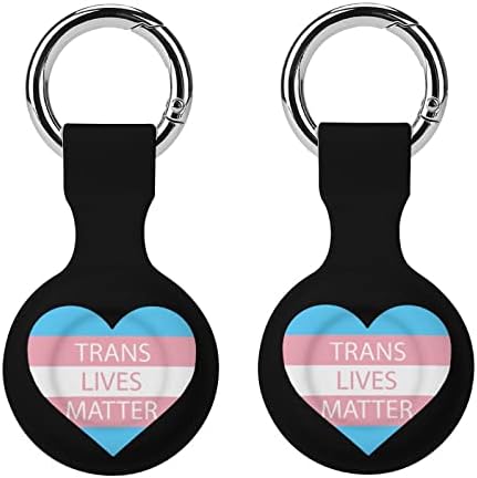 Trans Lives Matter Caso de proteção cardíaca compatível com o suporte do localizador anti-perdido para a carteira