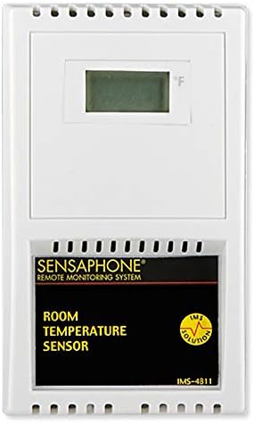 Sensor de temperatura ambiente do sensophone com leitura de LCD, FARENHEIT