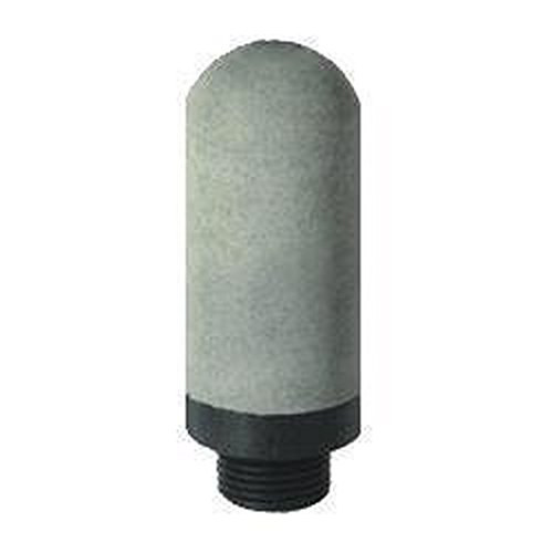 MettleAir SPE-04 Silenciador de silenciador pneumático, plástico, 1/2 NPT