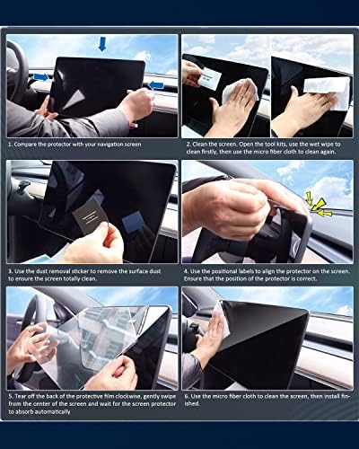 Bixuan 2020-2023 Sentra Screen Protector Design para Nissan Sentra SV/SR Navigação de 8 polegadas Touch