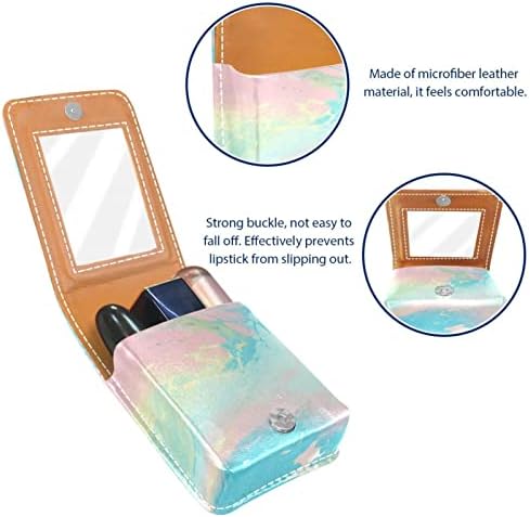 Oryuekan maquiagem batom titular de caixa mini bolsa de cosméticos bolsa de viagem, organizador com