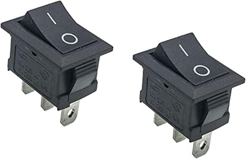 AGOUNOD ROGHER SUGHT KCD1 21 * 15MM SPST 3PIN 6A 250V Snap-in On Off Switch Posição Snap Boat Rocker Switch