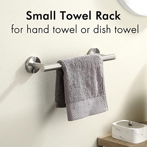 Suporte para toalhas de banheiro Kes 9,6 polegadas Toalheiro Toalheiro de cozinha SUS304 Aço inoxidável