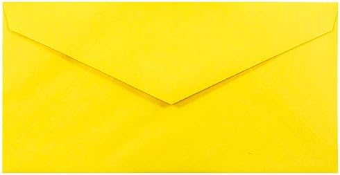 Jam Paper Monarch Colored Envelopes - 3 7/8 x 7 1/2 - cores variadas - 150/pacote