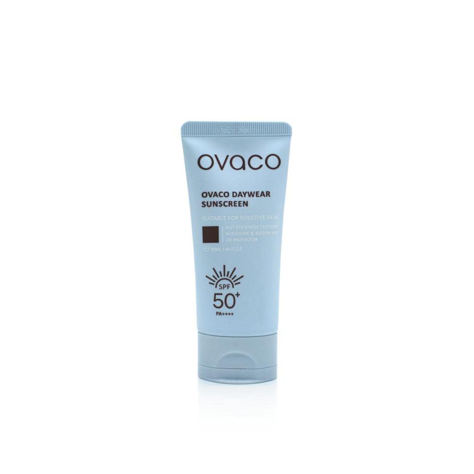 Ovaco Daywear UV Protetor solar Gel SPF 50 ++++ UMIDADE E SOMENTO E SOOTHING, Protetor UV, não textura de
