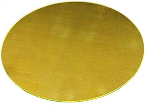 Placa de círculo redonda da folha de brass de latão Nianxinn