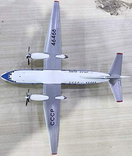 Herpa Soviético Aeroflot Antonov An-24 RV Reg CCCP-46466 1/200 Aeronaves de modelo de plano de diecast