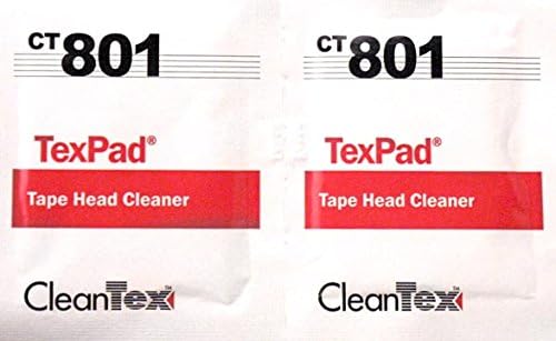 CleanTex Texpad Fita Cabeça Limpador de Cabeça, caixa de 250 almofadas