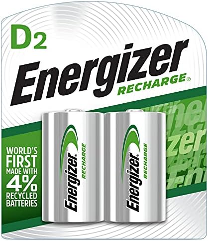 Energizer Recarregue as baterias AA Universal, NIMH pré-carregadas 2000 MAH Recarregam as baterias