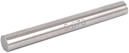 X-Dree 5,67mm Dia +/- 0,001mm Tolerância de 50 mm Comprimento GCR15 Gage Gage Gage (5,67 mm DIA