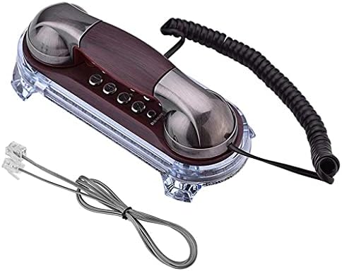 Telefones antigos de Uxzdx Moda de moda pendurada parede montada com luz de fundo azul