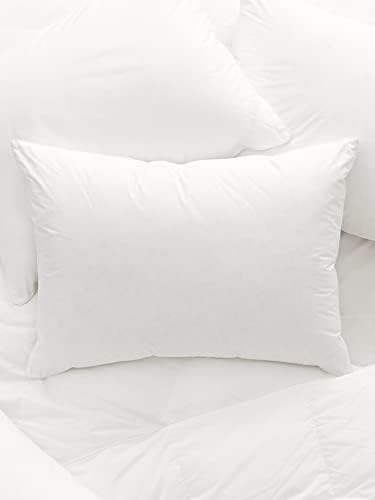 Boll & Branch Down Alternative Pillow-Luxury de algodão orgânico-Cama de cama de fibra hipoalergênica-conforto