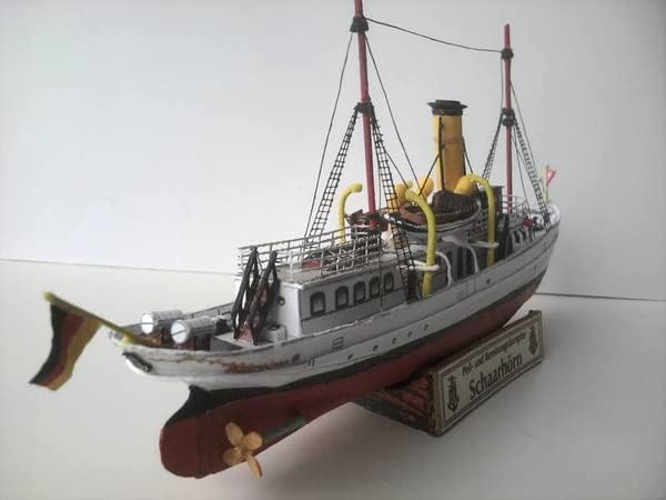 Schaarhorn Cruise 3D Modelo de papel kit Toy Toy Kids Gifts