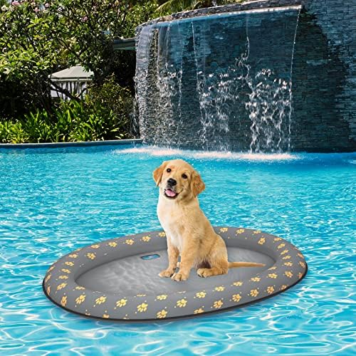 Bata de flutuação de cachorro macio para animais de estimação - flutuação inflável para nadar para